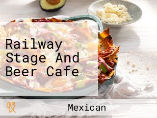 Railway Stage And Beer Cafe