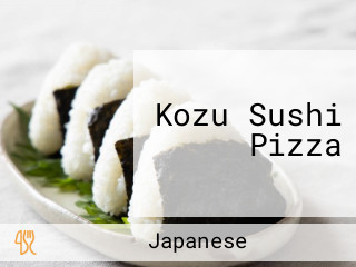 Kozu Sushi Pizza