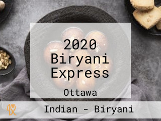 2020 Biryani Express