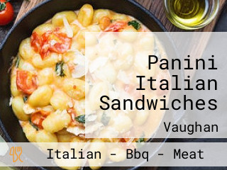 Panini Italian Sandwiches