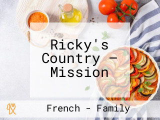 Ricky's Country — Mission