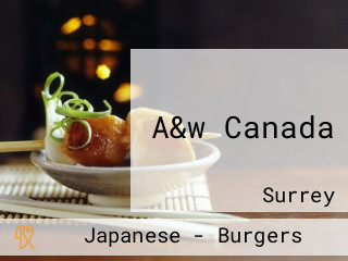 A&w Canada