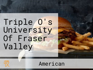 Triple O's University Of Fraser Valley