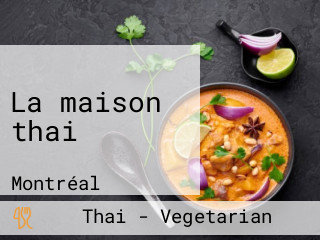 La maison thai