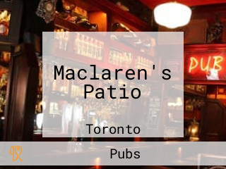 Maclaren's Patio