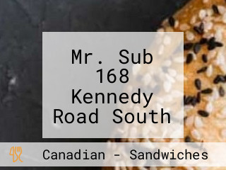 Mr. Sub 168 Kennedy Road South Brampton We Deliver