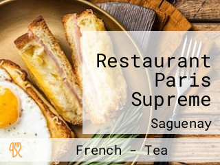 Restaurant Paris Supreme