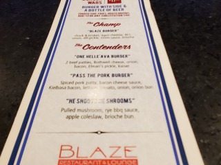 Blaze Bistro & Lounge