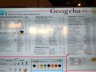 Gong Cha Bubble Tea