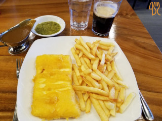 Halibut 'n ' Malt Fish Chips