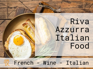 Riva Azzurra Italian Food