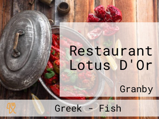 Restaurant Lotus D'Or