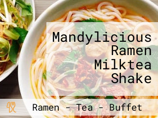 Mandylicious Ramen Milktea Shake