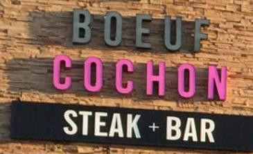 Boeuf Cochon Steak