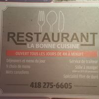 Restaurant La Bonne Cuisine