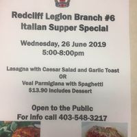 Royal Canadian Legion #6, Redcliff